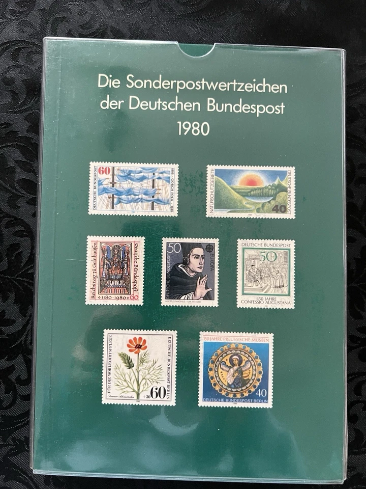 Die Sonderpostwertzeichen der Deutschen Bundespost 1980 Jahrbuch postfrisch - Bild 1 von 1