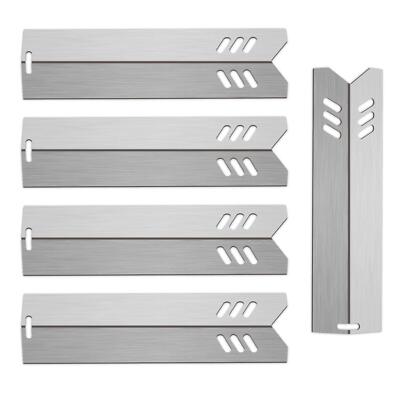 15'' Grill Heat Plates Shield Burner Cover Flame Tamer BBQ Gas Grill Replaceme K