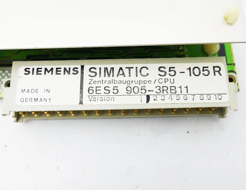 SIEMENS SIMATIC S5 6ES5905-3RB11 6ES5 905-3RB11 Vers. 01 -used- - Bild 3 von 3