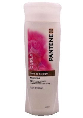 Pantene Pro-V Curly Hair Series Curls to Straight Shampoo / 12.6 fl oz