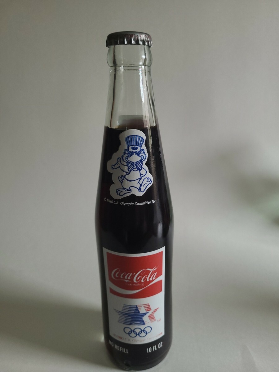 Los Angeles 1984 Olympic Coca-Cola Bottle (Full/Unopened) | eBay