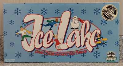 Ice Lake Board Game Skate Circles Around Your Friends Live Oak 2003 Complete 