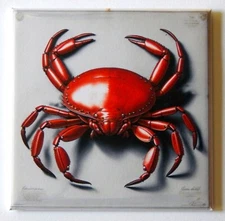 Red Crab FRIDGE MAGNET "style A"