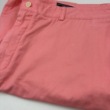 Vineyard Vines Pink Shorts Cotton Twill Casual Flat Front Mens Size 40