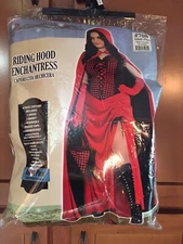 NEW! NEVER WORN! Riding Hood Enchantress Costume. Adult Plus (18-20) Halloween