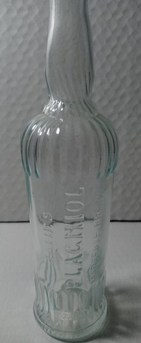 Vintage James Plagniol Glass Bottle Olive Oil France Embossed Advertising - 第 2/5 張圖片