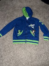Disney Collection Pixar Toy Story Buzz Lightyear Zip Up Hooded Jacket Y 7/8