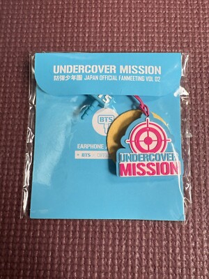 BTS JAPAN FANMEETING VOL.2 UNDERCOVER MISSION Earphone Jack Strap