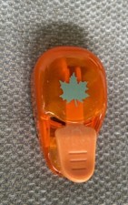 EK Success Paper Shapers -Maple Leaf- Tag Gift Tag 1 IN. Paper Punch