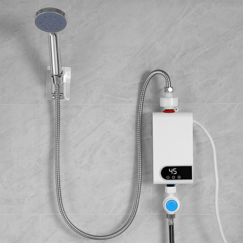 Electric Tankless Instant Hot Water Heater Boiler for Kitchen Bathroom  Caravan | eBay