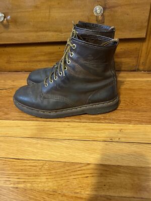 Dr. Martens brown leatger lace up men boots sz. 10 s-l400.jpg main image 4