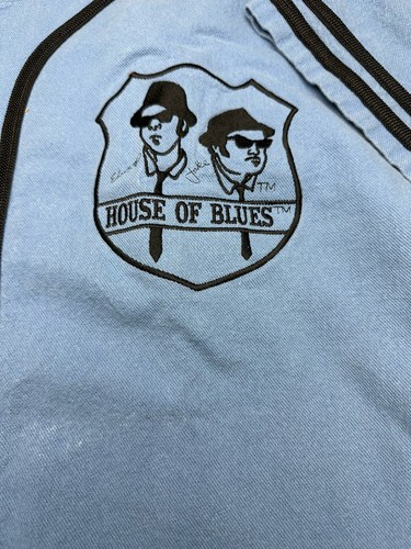 Camicia vintage House of Blues Blues Brothers da uomo media in denim con bottoni - Foto 2 di 6