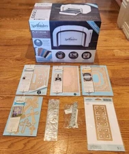 SPELLBINDERS PLATINUM 6 PE-100 Die Cutting Embossing Machine Bundle With Dies