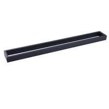 HG17702BK Matte Black 30 Inch Bathroom Towel Bar SUS 304 Stainless Steel