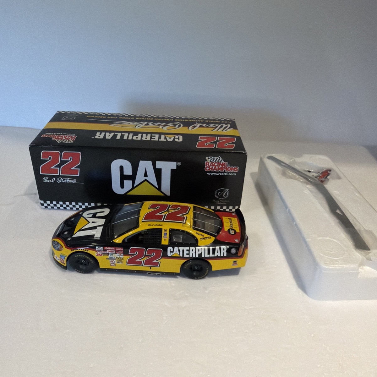 22 Ward Burton CAT Dealers 2002 DODGE INTREPED Nascar | eBay