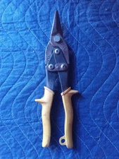 Wiss M3 - Straight Cutting Aviation Snips - Made in USA - Yellow Handle