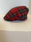 Locharrron Of Scotland Flatcap - Royal Stewart Tartan - Size XL - Pure New Wool — photo 1