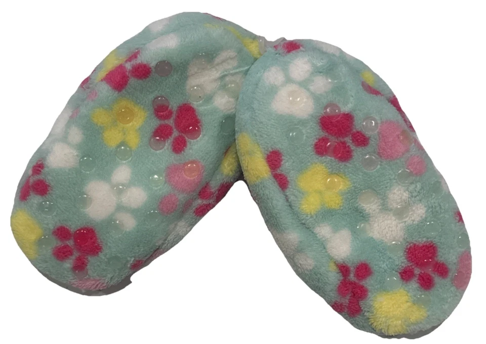 Paw Patrol Toddler Girls 2T 3T Fuzzy Slipper Socks House Shoes CUTE - Image 3 of 4