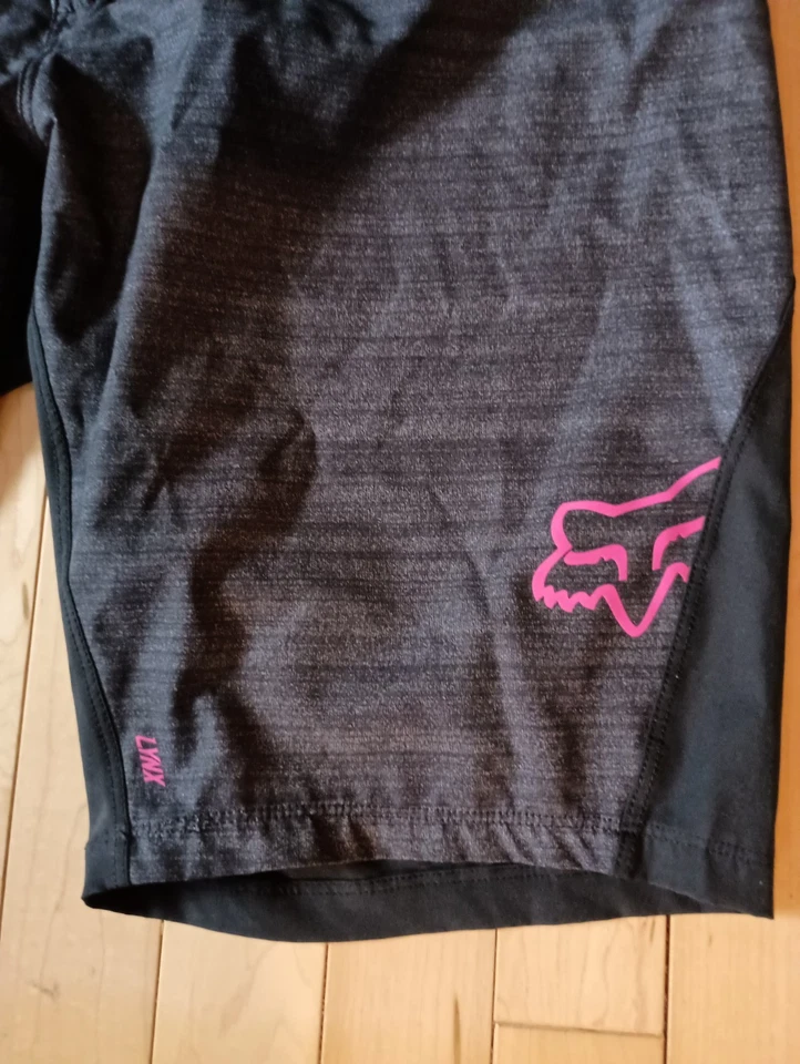 Fox Racing Bicycle Shorts Mens Size XL Cycling Lightweight Zip Snap Lynx - Image 4 of 4