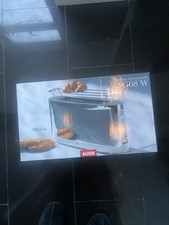 Alessi SG86 Toaster mit elektrischem Croissantwärmer