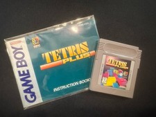 TETRIS PLUS (Nintendo Game Boy) Cartridge & Manual -TESTED
