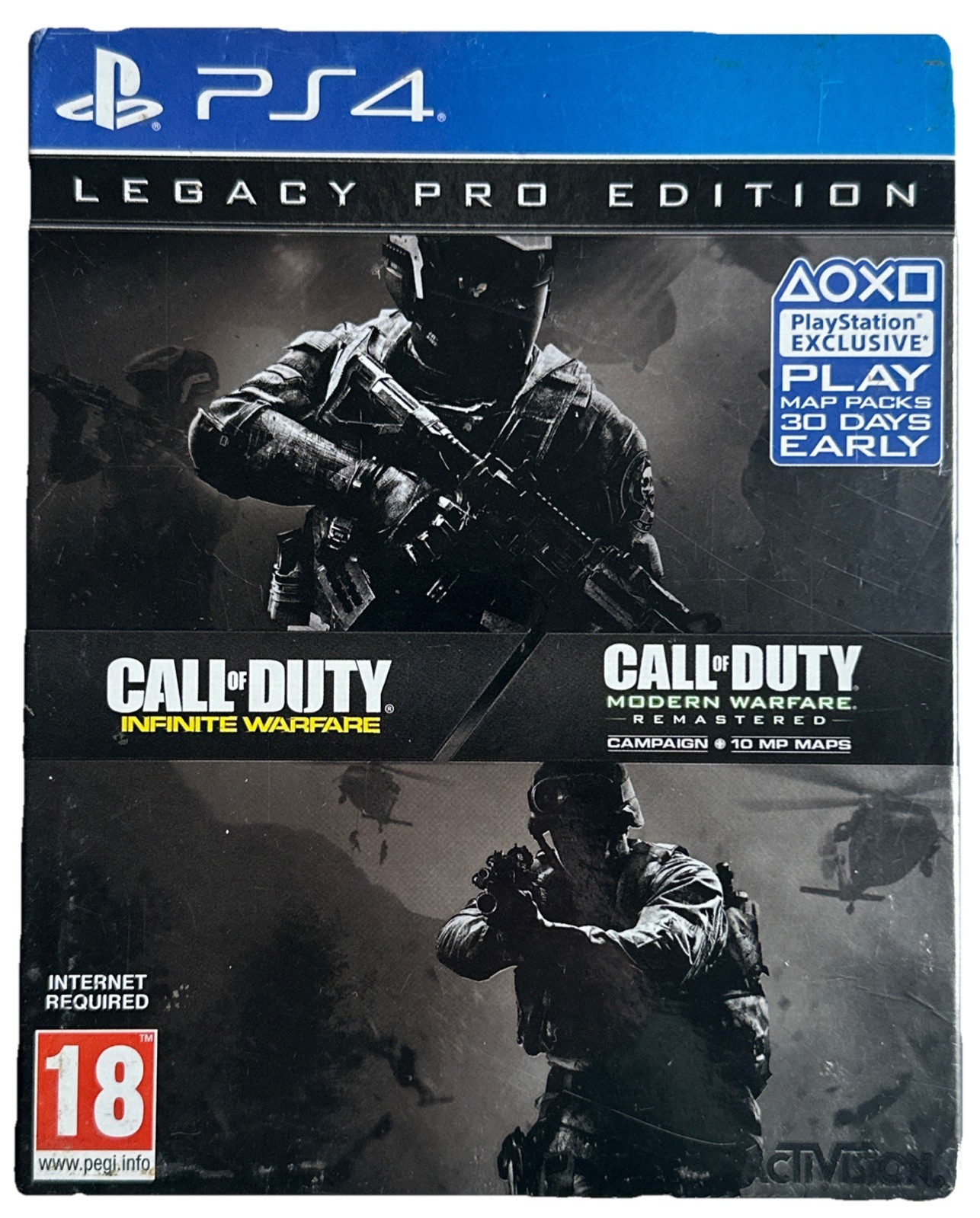 Call of Duty Infinite Warfare Legacy Pro Edition PlayStation 4 PS4 Steelbook