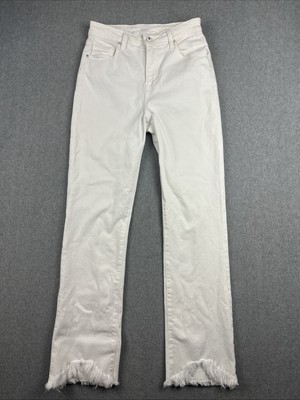 Jonathan Simkhai Jeans Womens 26 White River High Rise Standard Straight $225