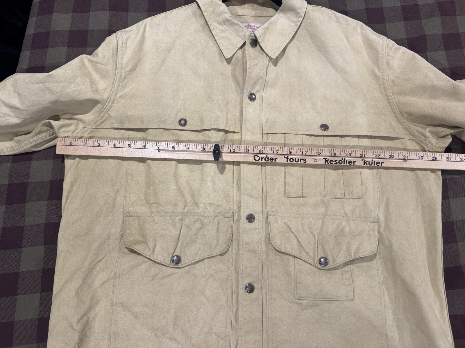 Filson Vintage 60’s Tin Cruiser - USA - 48 - Waxed / Oiled - Union - Logger image 3