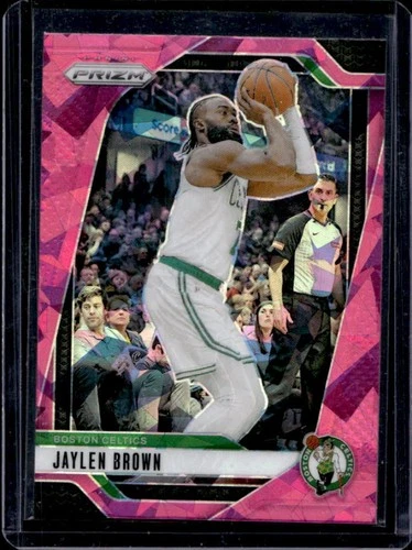 2024-25 Panini Prizm Jaylen Brown Pink Ice #139 Celtics