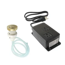 Kingston Brass Gourmetier Dual Outlet Garbage Disposal Air Switch Kit
