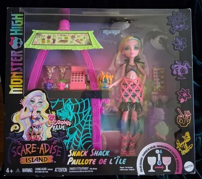 Monster High Scareadise Lagoona, Clawdeen, Frankie, Draculaura NIB
