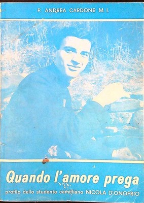 WENN DIE LIEBE PREDIGT CARDONE ANDREA STUDENTATO CAMILLIANO 1968 \ BROSCHUR