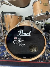 Pearl Masters Studio BRX Birch 4 Piece Drum Kit- 12, 16, 18, 22 W/Cases