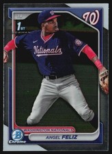2024 Bowman Chrome Prospects Angel Feliz #BCP-198 JW1-1