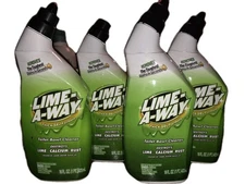 4x Lime-A-Way Lime Away Thick Gel Formula Toilet Bowl Cleaner Each 16 Oz--