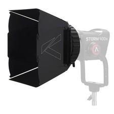 CF7 Fresnel and Barn Doors Kit,Compact Bowens Mount Fresnel Kit for Storm