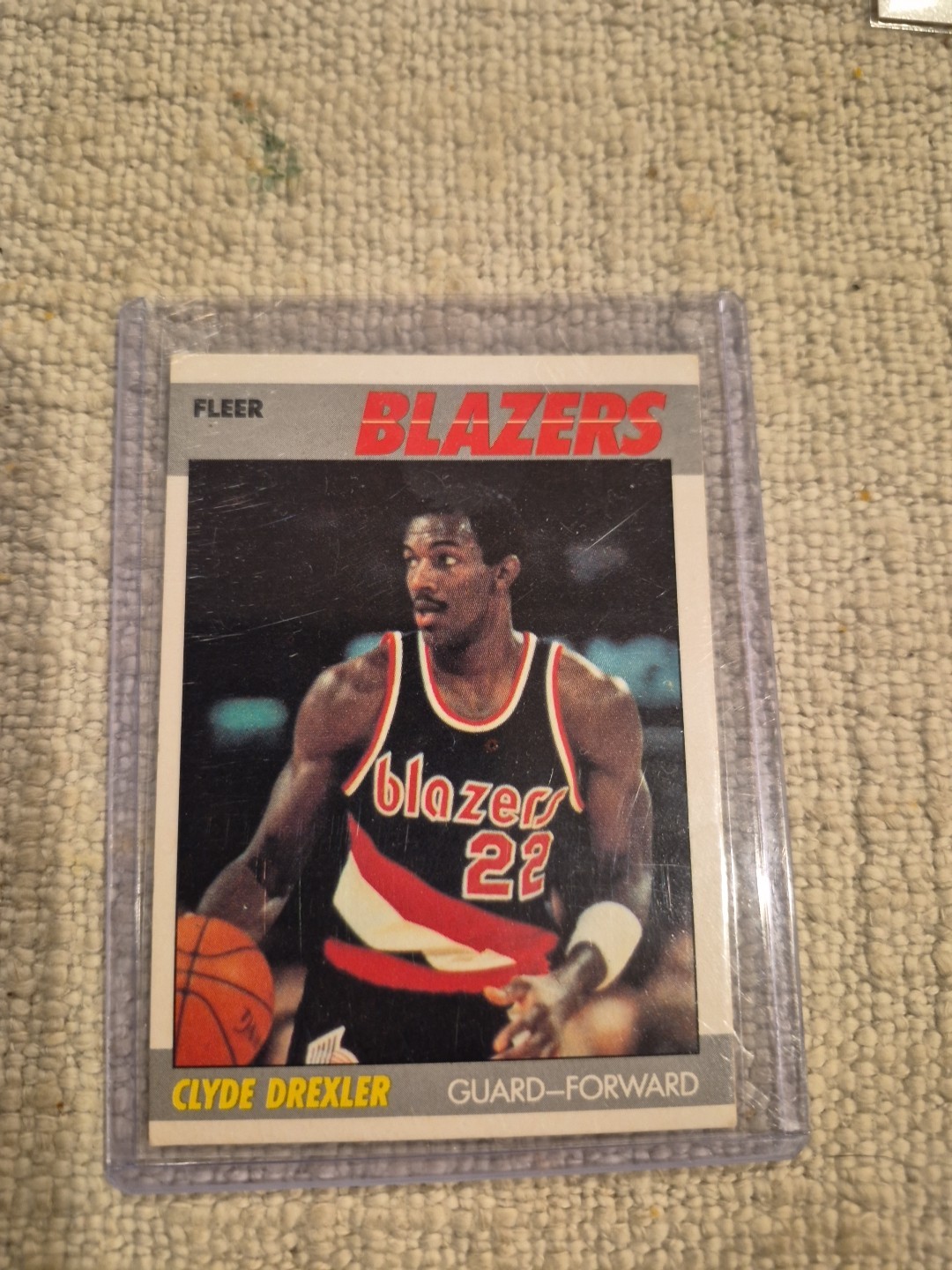 1987-88 Fleer - Clyde Drexler #30