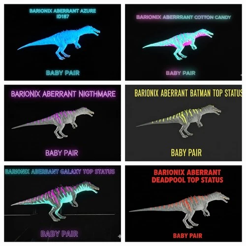 Baryonyx Aberrant Top Status Babie-Eggs Ark Ascended Pve Official PC/XBOX/PS5