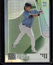 Yoshitomo Tsutsugo 2020 Panini Chronicles Tampa Bay Rays Status Green