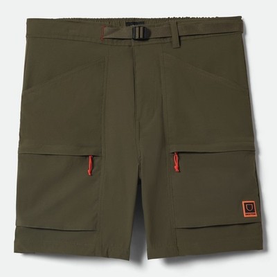 BRIXTON UTILITY RELAXED SHORT GR: M OLIVE