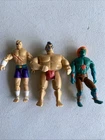 Vintage GI Joe Street Fighter Figure LOT Of 3 Sagat Blanka E Honda G1