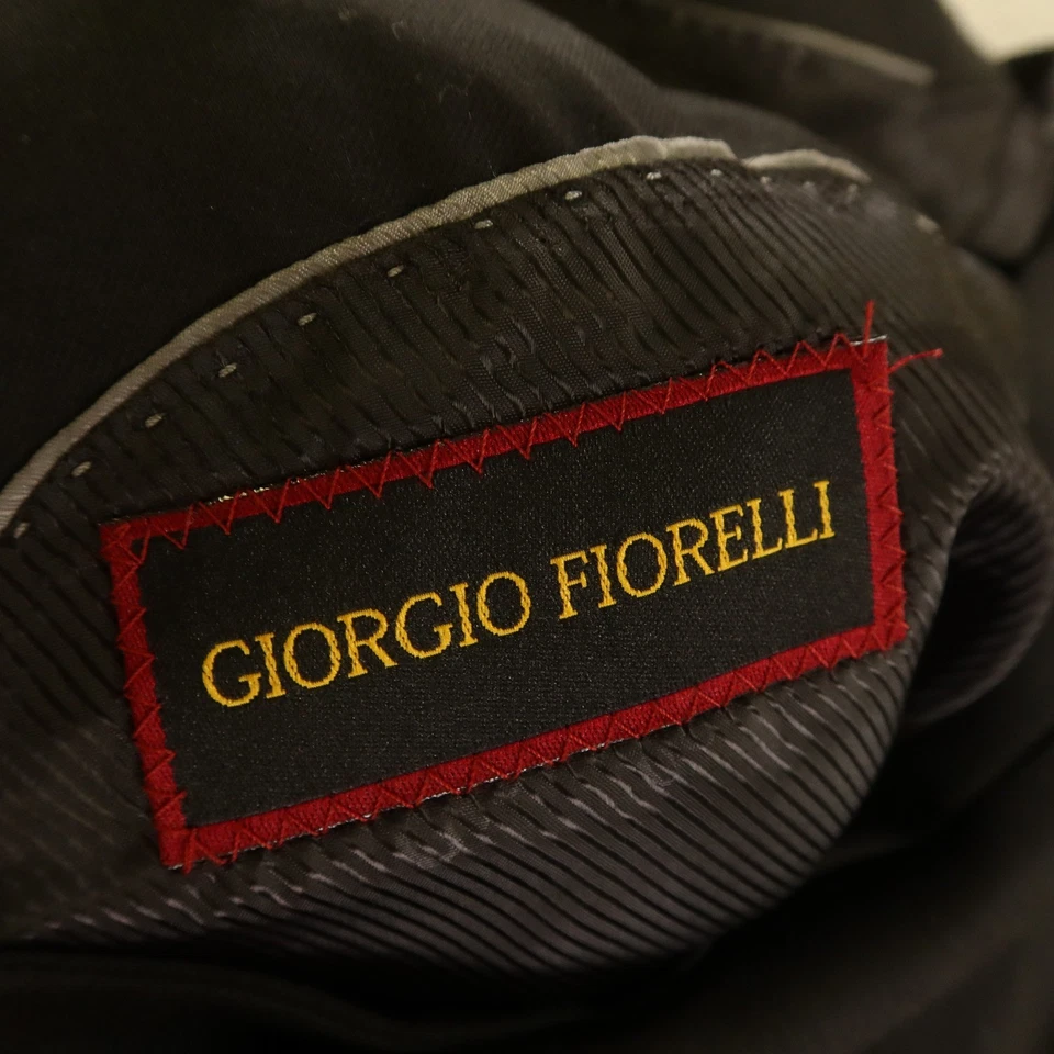 Chaqueta Giorgio Fiorelli 2XL 2XLT 50L Abrigo Deportivo Blazer Sarga Poliéster Negro Foto 3 de 4