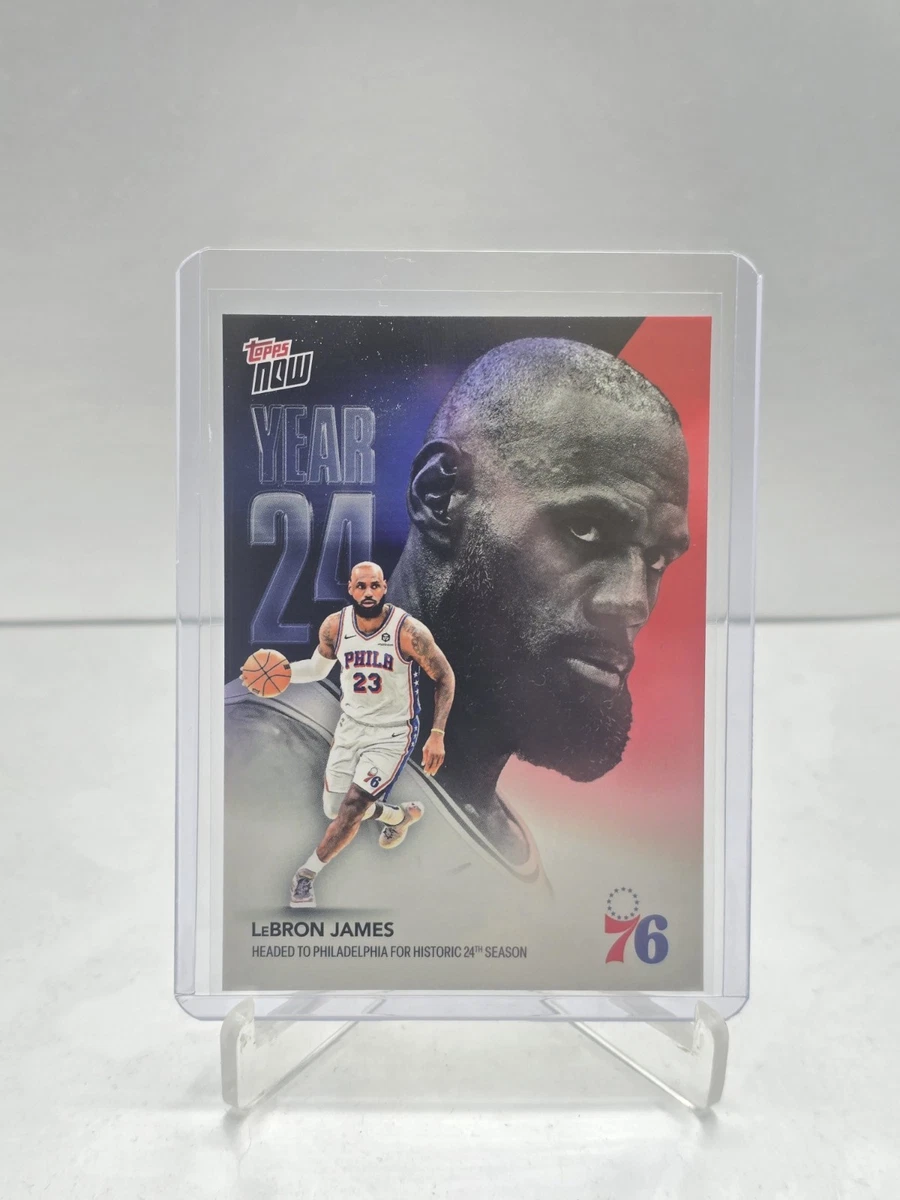 Topps LeBron James Basketball Sports Trading Card Singles for sale