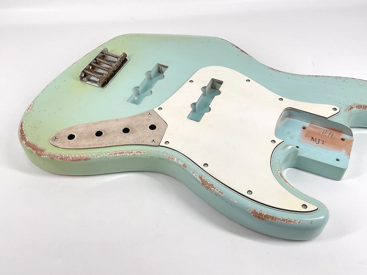 MJT Official Custom Vintage Aged Nitro Guitar Body By Mark Jenny JBT Bass Sonic