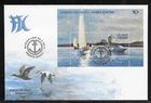 Aaland (Finland) First day Cover 2010 Mini-sheet ship pilot station