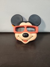 1989 Mickey Mouse Red View-Master 3-D DISNEY 6.25"