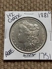 1881 O Morgan Silver Dollar