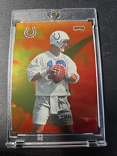 1998 Playoff Prestige - Team Checklists Peyton Manning #IND Gold (RC)