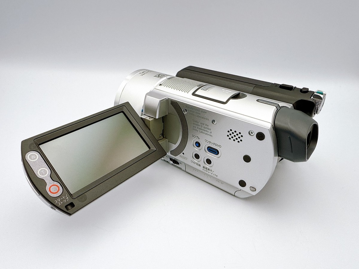 美品SONY HANDYCAM DCR-SR100 Sony Handycam DCR-SR100 Silver Digital Video Camcorder