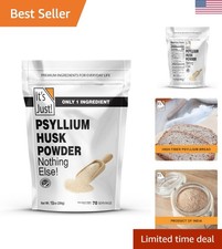 Psyllium Husk Powder, Easy Mixing Dietary Fiber, Cleanse Your Digestive Syste...